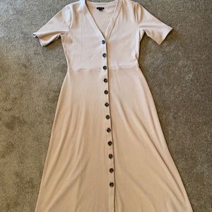 Sz S Ann Taylor button down dress